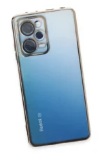 Uray store Xiaomi Redmi Note 12 Pro 5G Kılıf Razer Lensli Silikon - Gold - Görsel 4
