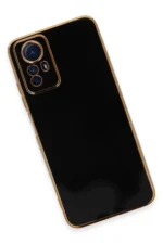 Uray store Xiaomi Redmi Note 12S Kılıf Volet Silikon - Siyah - Görsel 4