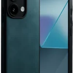 Uray store Xiaomi Redmi Note 13 4G Kılıf Aras Deri Kapak - Koyu Yeşil