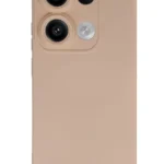 Uray store Xiaomi Redmi Note 13 4G Kılıf Nano içi Kadife Silikon - Pudra