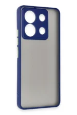 Uray store Xiaomi Redmi Note 13 5G Kılıf Montreal Silikon Kapak - Lacivert - Görsel 2