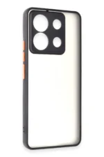 Uray store Xiaomi Redmi Note 13 5G Kılıf Montreal Silikon Kapak - Siyah - Görsel 2