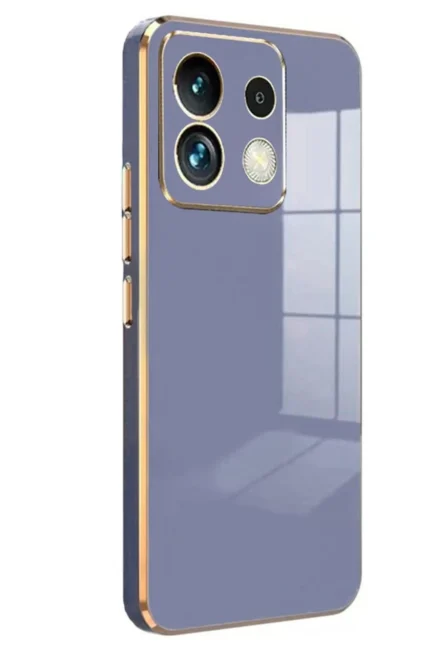 Uray store Xiaomi Redmi Note 13 5G Kılıf Volet Silikon - Mavi
