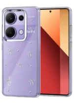 Uray store Xiaomi Redmi Note 13 Pro 4G Fiyonk Desenli Kapak - Desen 1