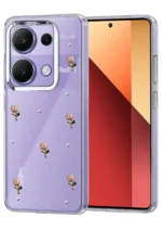 Uray store Xiaomi Redmi Note 13 Pro 4G Fiyonk Desenli Kapak - Desen 6