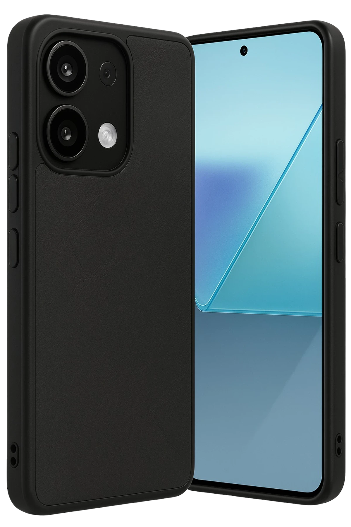 newface-xiaomi-redmi-note-13-pro-4g-kilif-aras-deri-kapak-siyah-default Uray store Xiaomi Redmi Note 13 Pro 4G Kılıf Aras Deri Kapak - Siyah - Görsel 1
