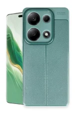 Uray store Xiaomi Redmi Note 13 Pro 4G Kılıf Auto Focus Kapak - Koyu Yeşil