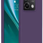 Uray store Xiaomi Redmi Note 13 Pro 4G Kılıf First Silikon - Mor