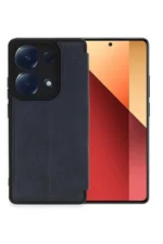 Uray store Xiaomi Redmi Note 13 Pro 4G Kılıf Flip Cover - Lacivert - Görsel 2