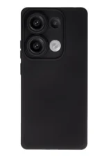 Uray store Xiaomi Redmi Note 13 Pro 4G Kılıf Nano içi Kadife Silikon - Siyah
