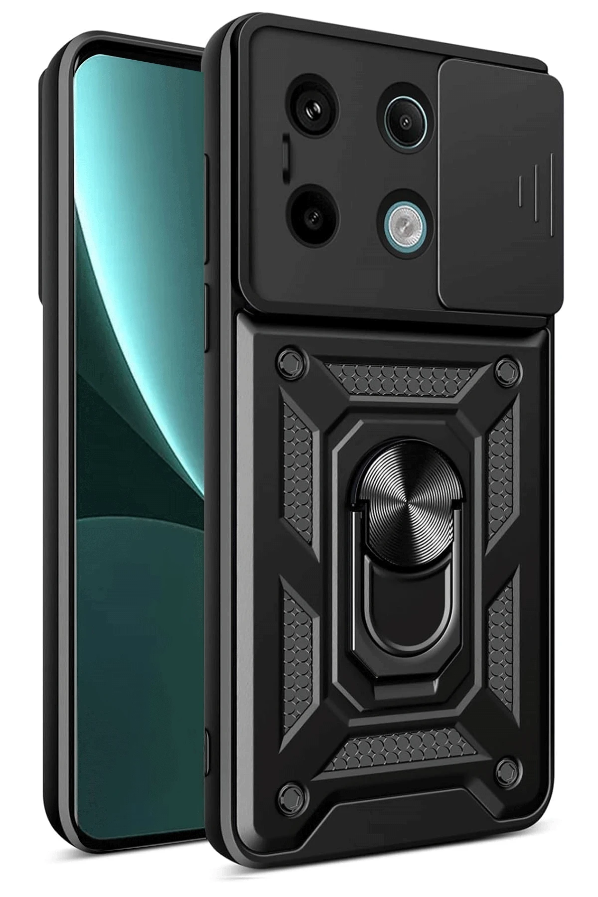 newface-xiaomi-redmi-note-13-pro-4g-pars-lens-yuzuklu-silikon-siyah-default Uray store Xiaomi Redmi Note 13 Pro 4G Pars Lens Yüzüklü Silikon - Siyah - Görsel 1