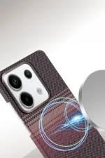 Uray store Xiaomi Redmi Note 13 Pro 4G Vega Magsafe Kapak - Siyah - Görsel 2