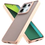 Uray store Xiaomi Redmi Note 13 Pro 5G Kılıf Elegant Kapak - Pudra