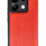 Uray store Xiaomi Redmi Note 13 Pro 5G Kılıf Flip Cover - Kırmızı