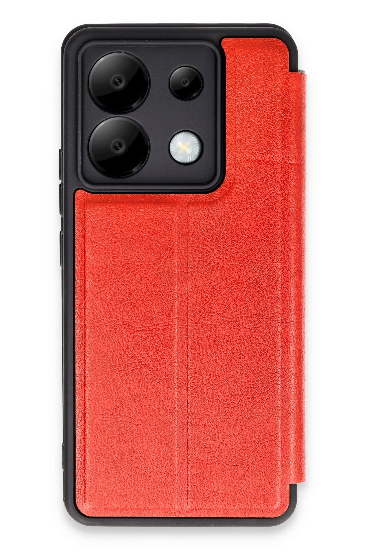newface-xiaomi-redmi-note-13-pro-5g-kilif-flip-cover-kirmizi-default Uray store Xiaomi Redmi Note 13 Pro 5G Kılıf Flip Cover - Kırmızı - Görsel 1