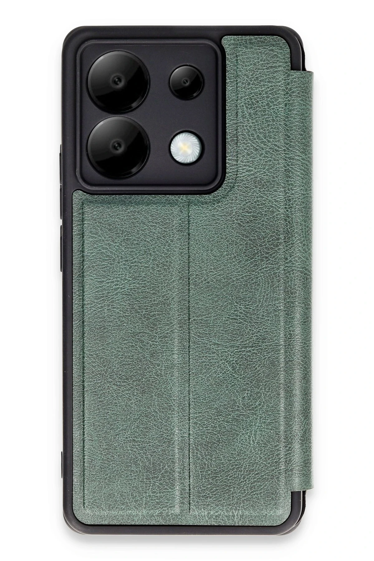 newface-xiaomi-redmi-note-13-pro-5g-kilif-flip-cover-koyu-yesil-default Uray store Xiaomi Redmi Note 13 Pro 5G Kılıf Flip Cover - Koyu Yeşil - Görsel 1