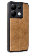 Uray store Xiaomi Redmi Note 13 Pro 5G Kılıf Flip Cover - Taba - Görsel 2