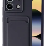 Uray store Xiaomi Redmi Note 13 Pro 5G Kılıf Kelvin Kartvizitli Silikon - Siyah