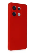 Uray store Xiaomi Redmi Note 13 Pro 5G Kılıf Nano içi Kadife Silikon - Kırmızı - Görsel 2