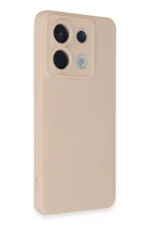 Uray store Xiaomi Redmi Note 13 Pro 5G Kılıf Nano içi Kadife Silikon - Pudra - Görsel 2