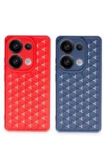 Uray store Xiaomi Redmi Note 13 Pro 5G Kılıf Petek Silikon Kapak - Siyah - Görsel 2