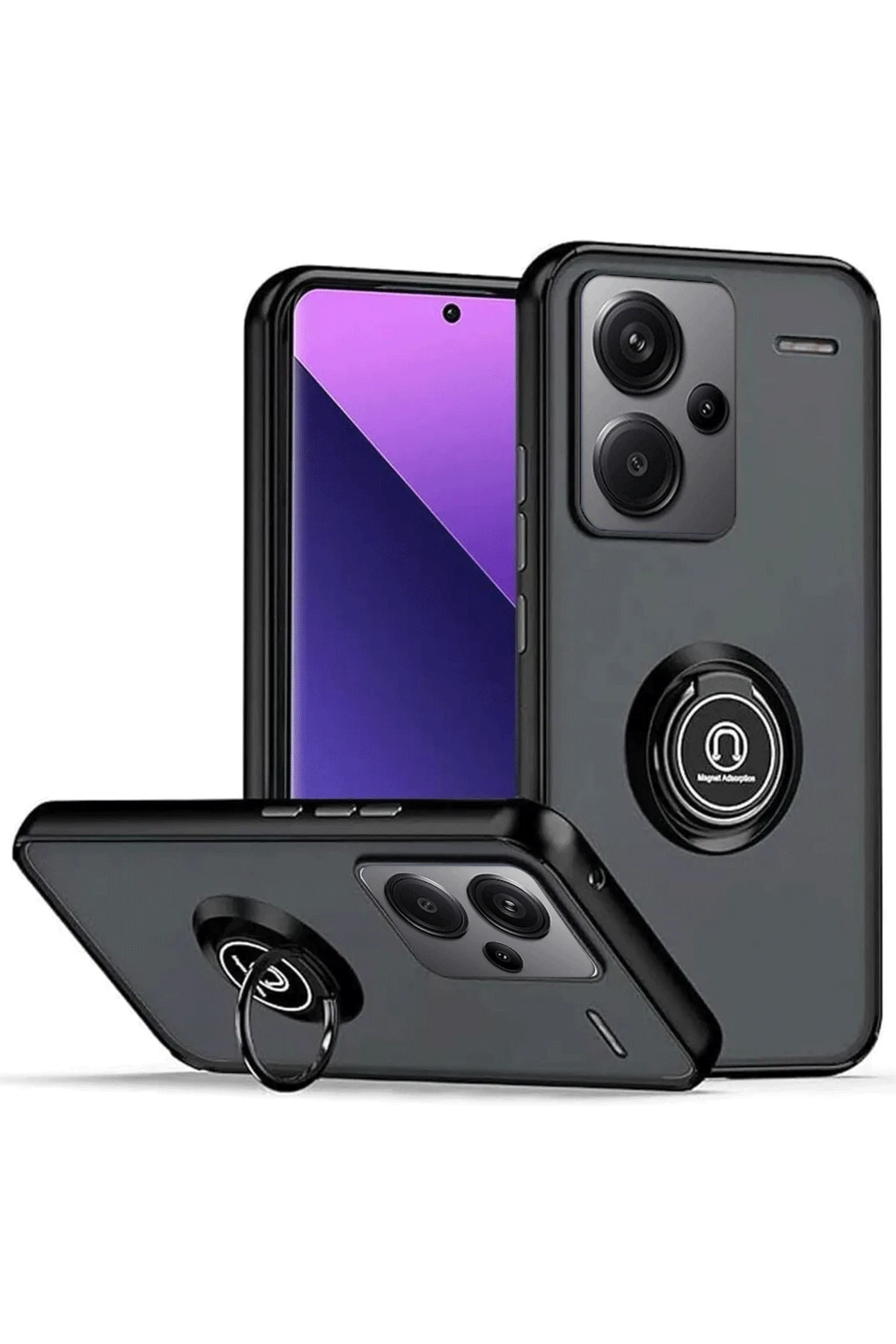 newface-xiaomi-redmi-note-13-pro-plus-kilif-montreal-yuzuklu-silikon-kapak-siyah-default Uray store Xiaomi Redmi Note 13 Pro Plus Kılıf Montreal Yüzüklü Silikon Kapak - Siyah - Görsel 1