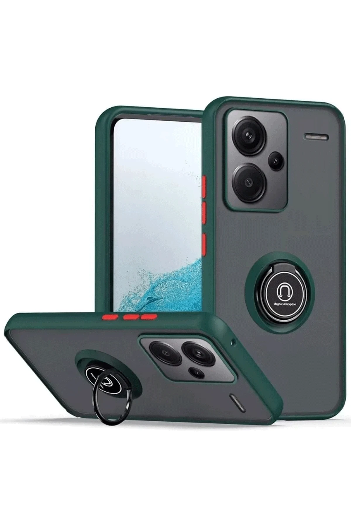 newface-xiaomi-redmi-note-13-pro-plus-kilif-montreal-yuzuklu-silikon-kapak-yesil-default Uray store Xiaomi Redmi Note 13 Pro Plus Kılıf Montreal Yüzüklü Silikon Kapak - Yeşil - Görsel 1