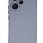 Uray store Xiaomi Redmi Note 13 Pro Plus Kılıf Nano içi Kadife Silikon - Gri