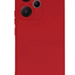 Uray store Xiaomi Redmi Note 13 Pro Plus Kılıf Nano içi Kadife Silikon - Kırmızı