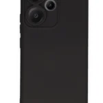 Uray store Xiaomi Redmi Note 13 Pro Plus Kılıf Nano içi Kadife Silikon - Siyah