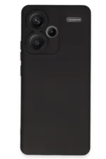 Uray store Xiaomi Redmi Note 13 Pro Plus Kılıf Nano içi Kadife Silikon - Siyah