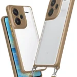 Uray store Xiaomi Redmi Note 13 Pro Plus Kılıf Penta Silikon Kılıf - Çöl Titanyum