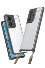 Uray store Xiaomi Redmi Note 13 Pro Plus Kılıf Penta Silikon Kılıf - Titan Gri