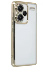 Uray store Xiaomi Redmi Note 13 Pro Plus Kılıf Razer Lensli Silikon - Gold - Görsel 2