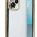 Uray store Xiaomi Redmi Note 13 Pro Plus Kılıf Razer Lensli Silikon - Gold