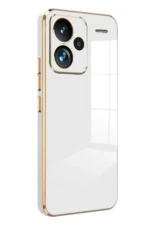 Uray store Xiaomi Redmi Note 13 Pro Plus Kılıf Volet Silikon - Beyaz