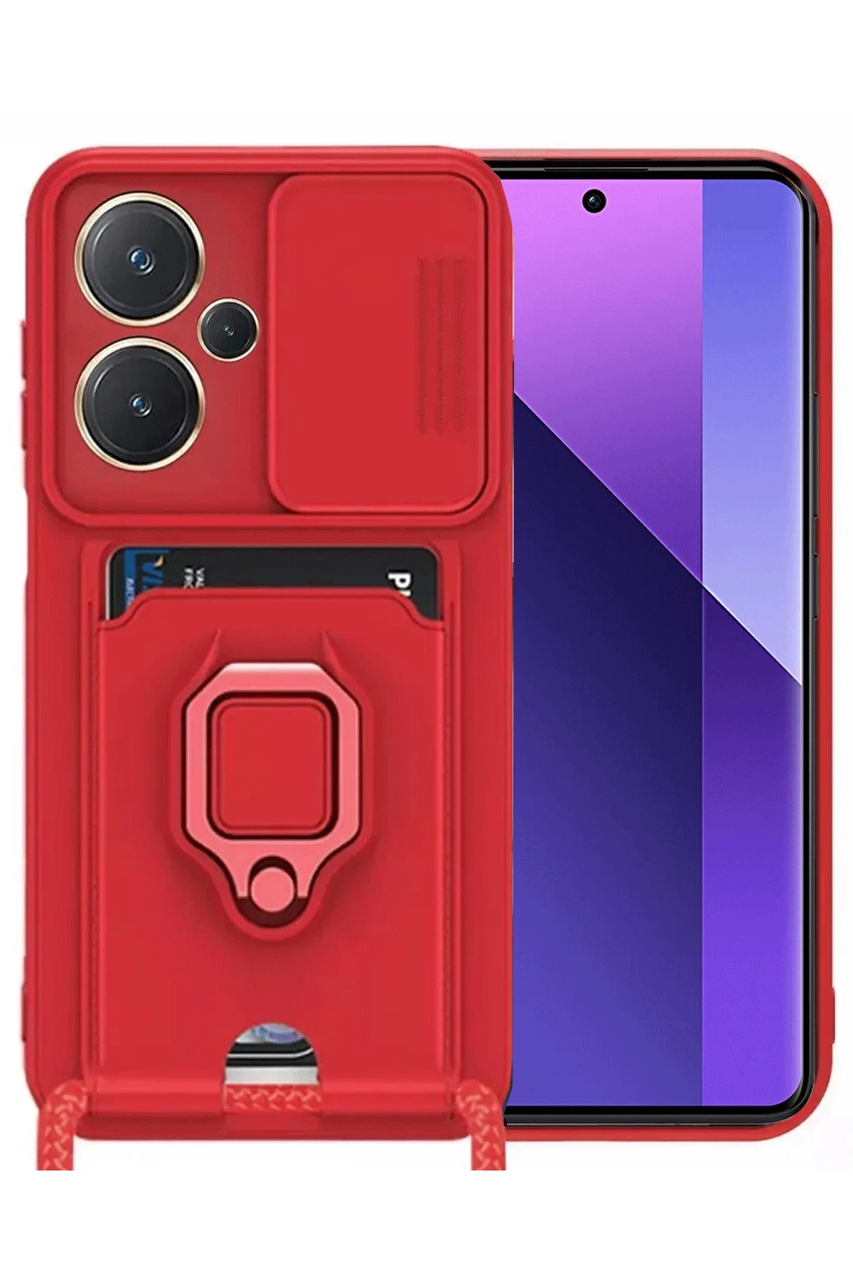 newface-xiaomi-redmi-note-13-pro-plus-kilif-zuma-kartvizitli-yuzuklu-silikon-kirmizi-default Uray store Xiaomi Redmi Note 13 Pro Plus Kılıf Zuma Kartvizitli Yüzüklü Silikon - Kırmızı - Görsel 1