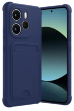 Uray store Xiaomi Redmi Note 14 4G Kelvin Kartvizitli Silikon - Lacivert