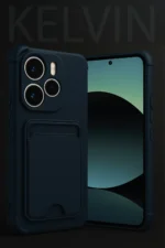 Uray store Xiaomi Redmi Note 14 4G Kelvin Kartvizitli Silikon - Lila - Görsel 2
