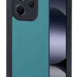Uray store Xiaomi Redmi Note 14 4G Kılıf Aras Deri Kapak - Açık Yeşil