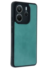 Uray store Xiaomi Redmi Note 14 4G Kılıf Aras Deri Kapak - Açık Yeşil - Görsel 3