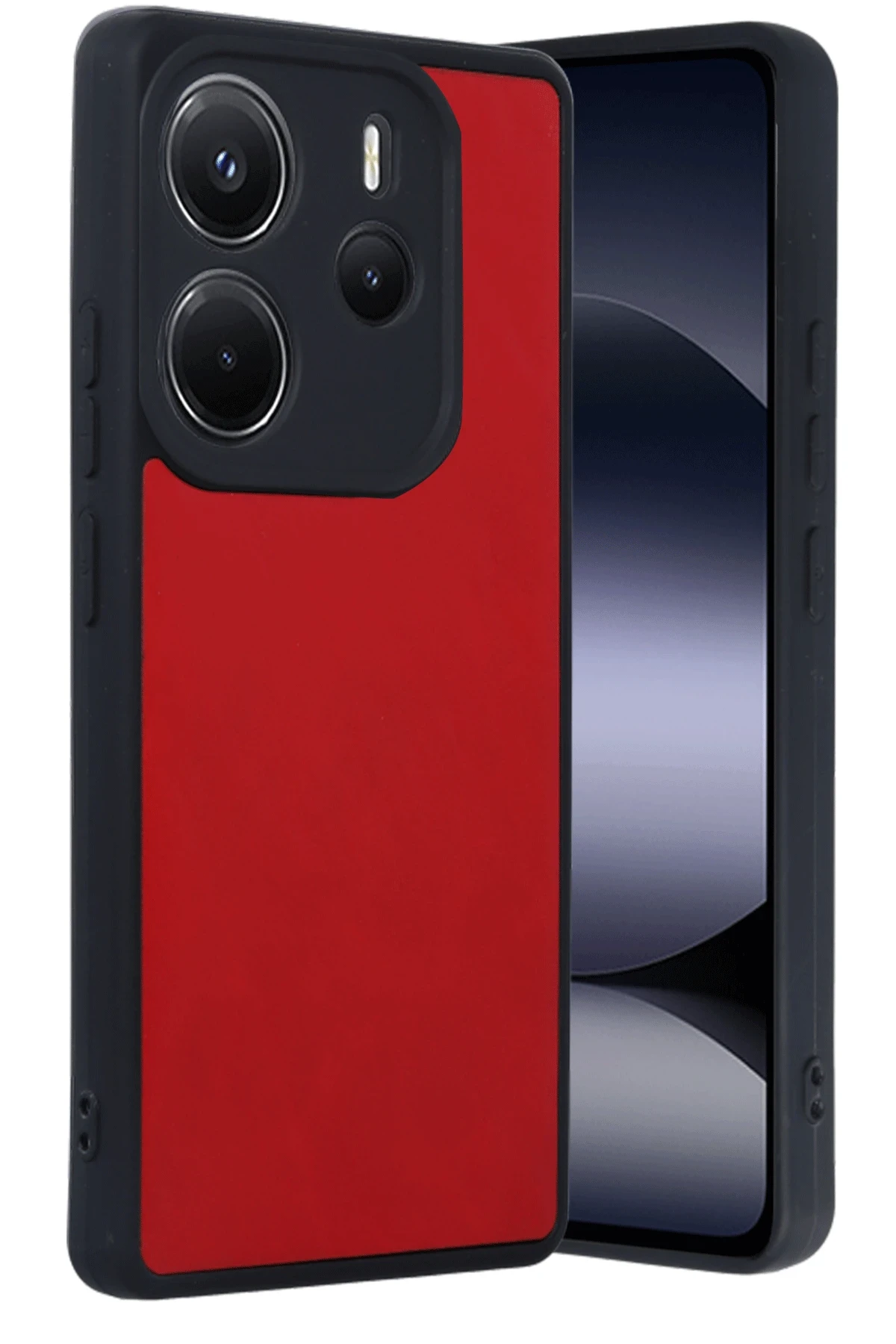 newface-xiaomi-redmi-note-14-4g-kilif-aras-deri-kapak-kirmizi-default Uray store Xiaomi Redmi Note 14 4G Kılıf Aras Deri Kapak - Kırmızı - Görsel 1