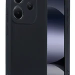 Uray store Xiaomi Redmi Note 14 4G Kılıf Aras Deri Kapak - Siyah