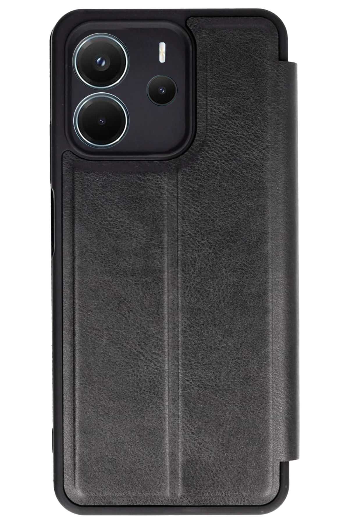 newface-xiaomi-redmi-note-14-4g-kilif-flip-cover-siyah-default Uray store Xiaomi Redmi Note 14 4G Kılıf Flip Cover - Siyah - Görsel 1