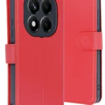 Uray store Xiaomi Redmi Note 14 4G Kılıf Trend S Plus Kapaklı Kılıf - Kırmızı