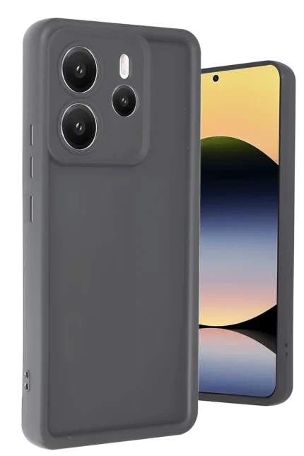 Uray store Xiaomi Redmi Note 14 4G Kılıf Viera Silikon - Gri