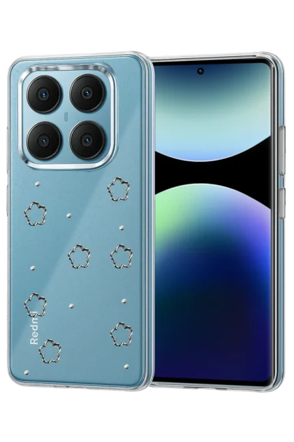 Uray store Xiaomi Redmi Note 14 Pro 4G Fiyonk Desenli Kapak - Desen 2