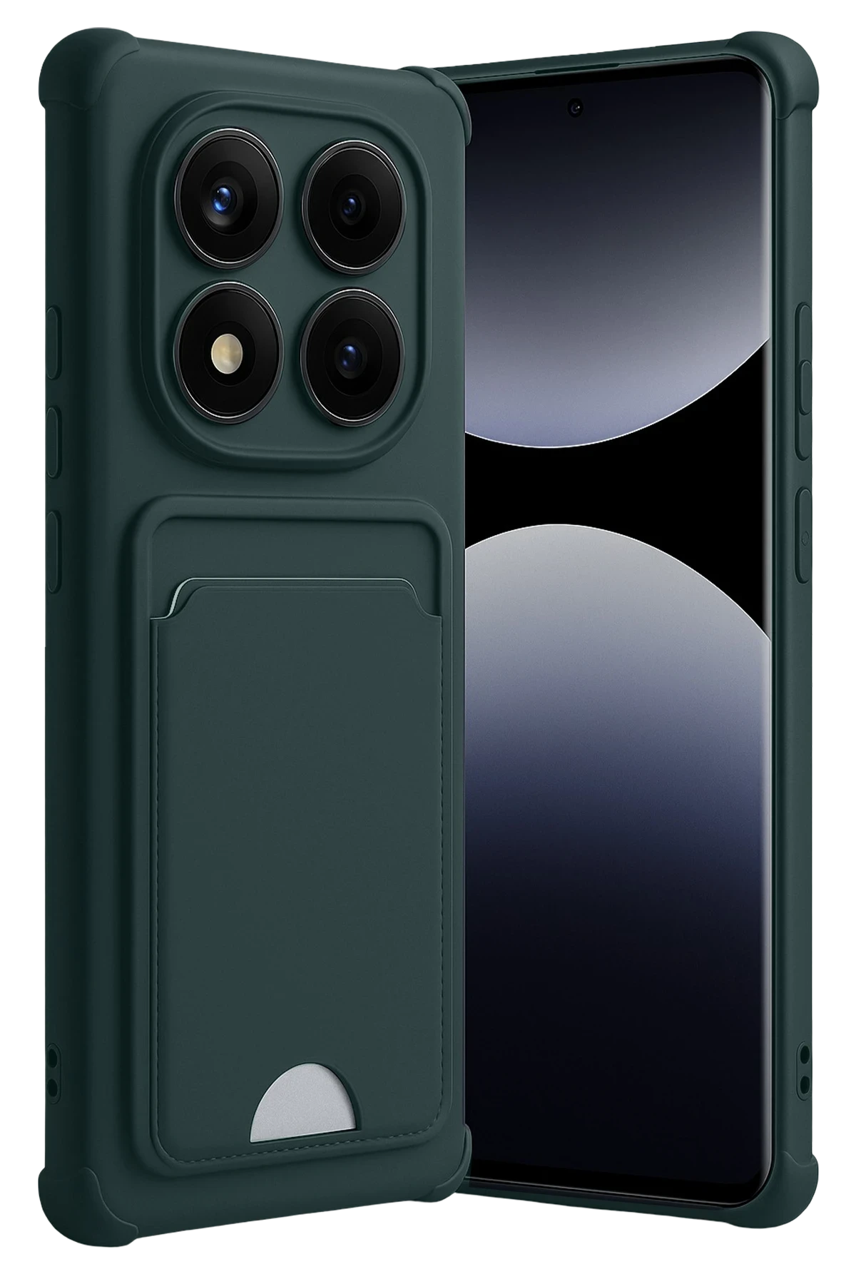 newface-xiaomi-redmi-note-14-pro-4g-kelvin-kartvizitli-silikon-koyu-yesil-default Uray store Xiaomi Redmi Note 14 Pro 4G Kelvin Kartvizitli Silikon - Koyu Yeşil - Görsel 1