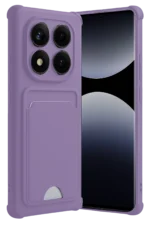 Uray store Xiaomi Redmi Note 14 Pro 4G Kelvin Kartvizitli Silikon - Lila