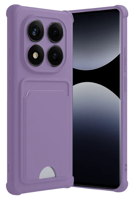 Uray store Xiaomi Redmi Note 14 Pro 4G Kelvin Kartvizitli Silikon - Lila